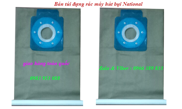 bán túi lọc bụi máy hút bụi National