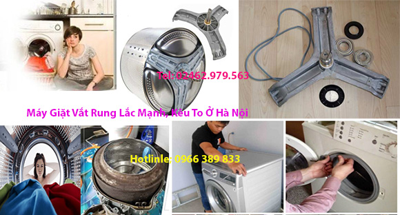 Máy Giặt Vắt Rung Lắc Mạnh, Kêu To Ở Hà Nội