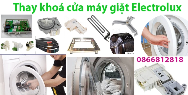 thay cong tac cua may giat electrolux