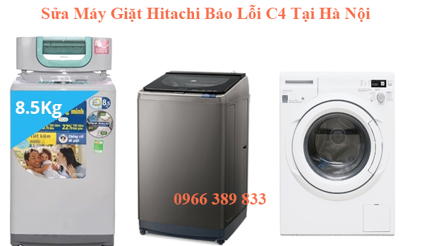 Sửa Máy Giặt Hitachi Báo Lỗi C4 Tại Hà Nội