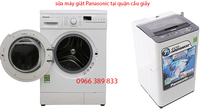 sửa máy giặt Panasonic tại quận cầu giấy