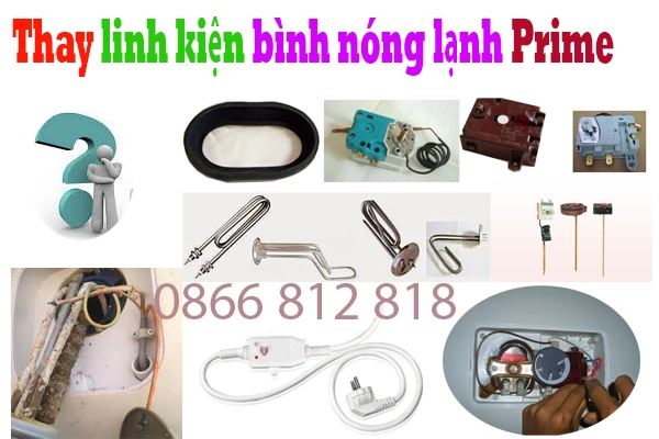 bán linh kiện cho bình nóng lạnh Prime