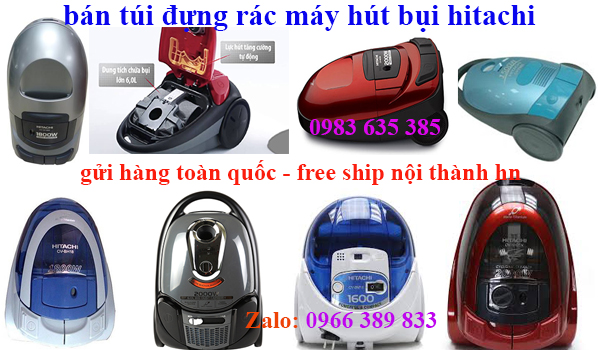 bán túi đựng rác máy hút bụi Hitachi
