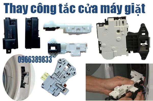 thay công tắc cửa máy giặt tại hà nội