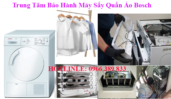 trung tâm bảo hành máy sấy quần áo Bosch tại hà nội
