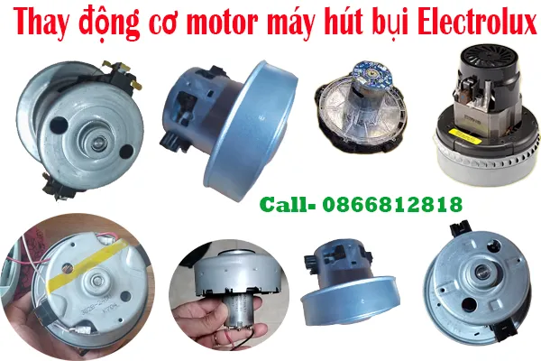 thay motor máy hút bụi electrolux