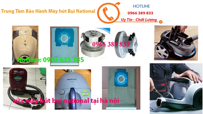 Bảo hành sửa chữa máy hút bụi National