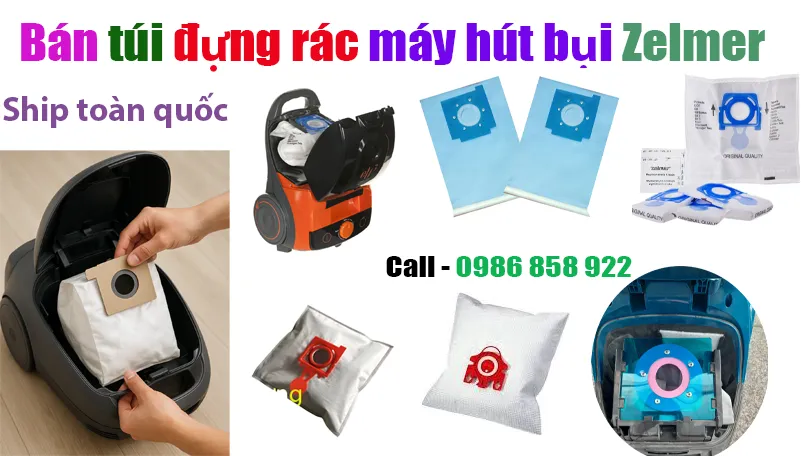 Bán túi đựng rác máy hút bụi Zelmer