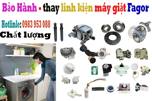 thay linh kiện cho máy giặt Fagor tại Hà Nội
